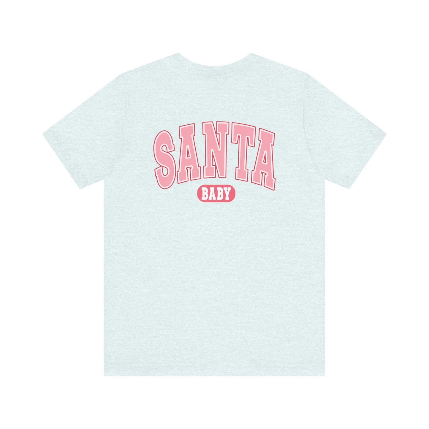 Santa Baby Christmas Tee – Pink Retro Holiday Shirt for Women | Cute & Festive T-Shirt