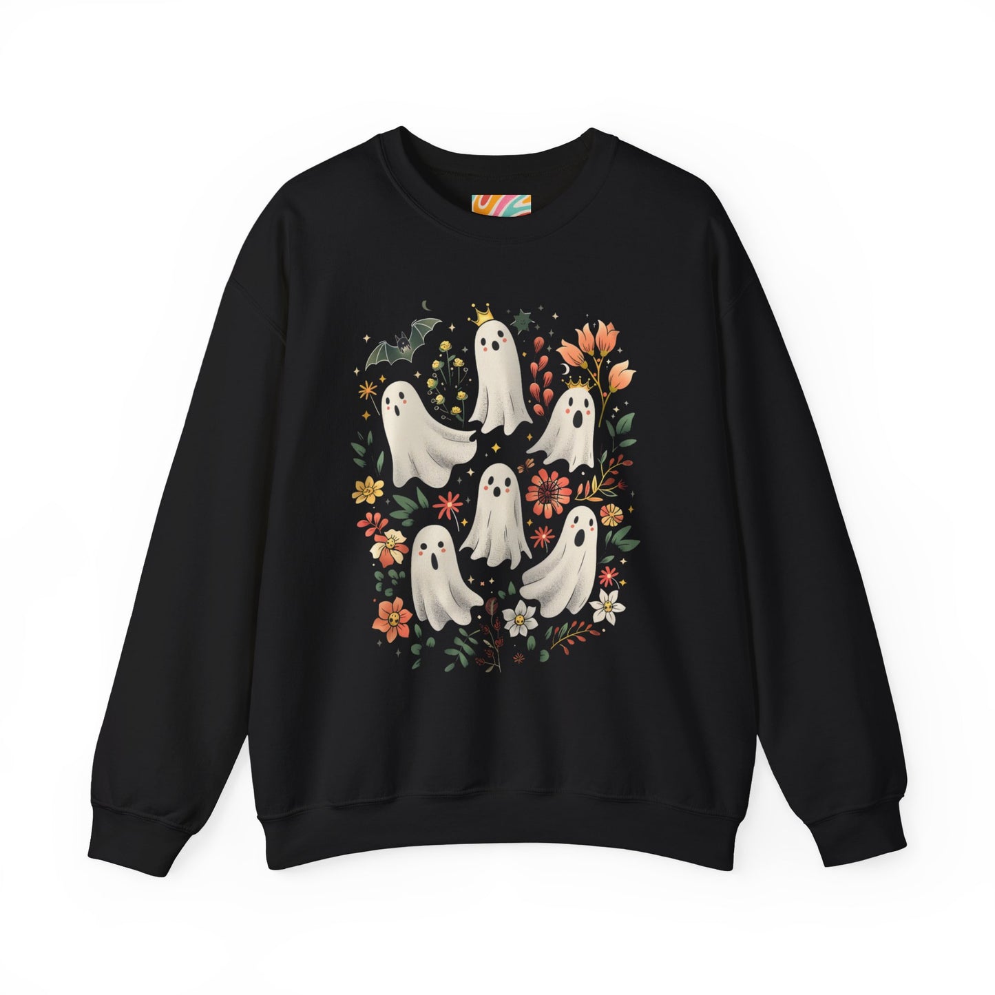 Spooky Floral Ghost Sweatshirt