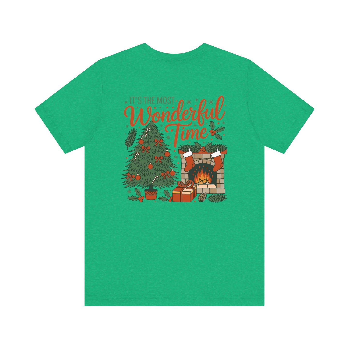 It’s The Most Wonderful Time Tee – Cozy Christmas Graphic Shirt
