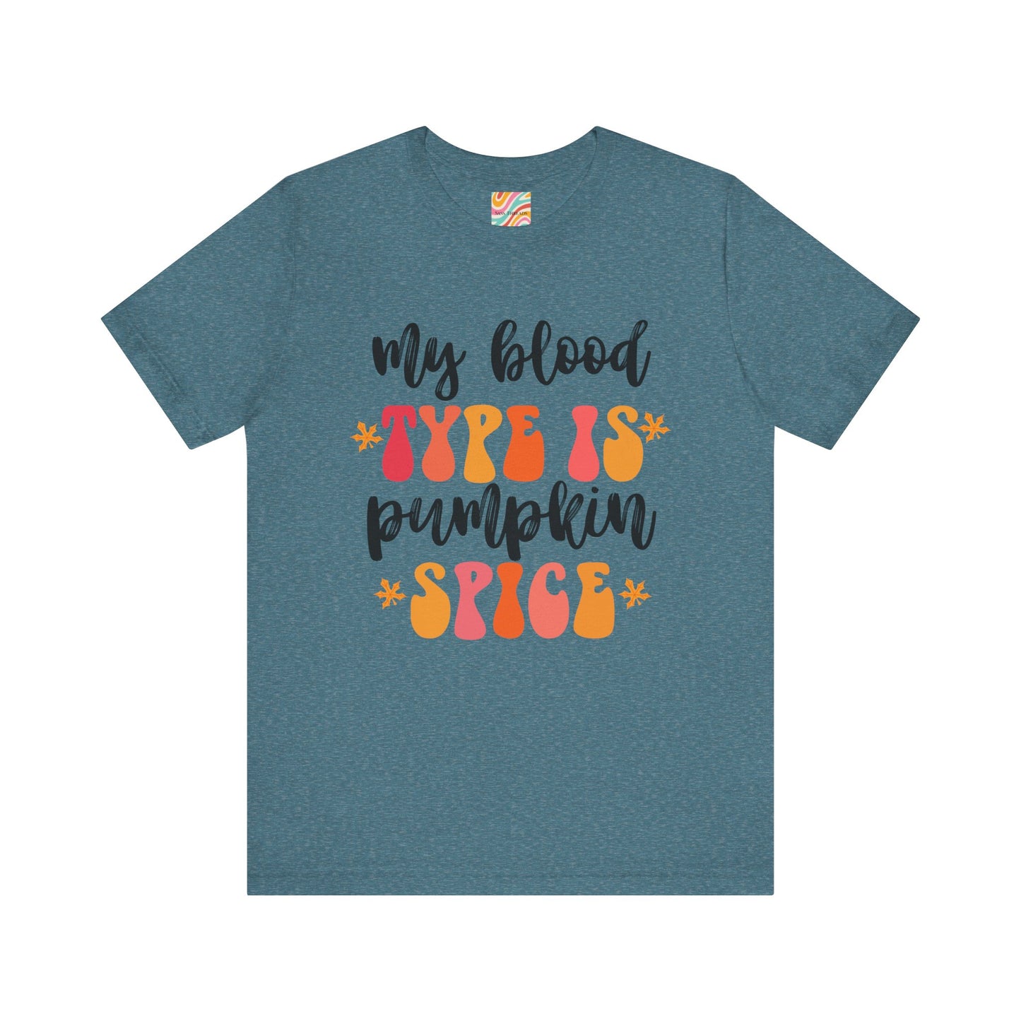 Pumpkin Spice Tee, Fun Fall T-Shirt, Unisex Jersey Short Sleeve Tee, Halloween Apparel