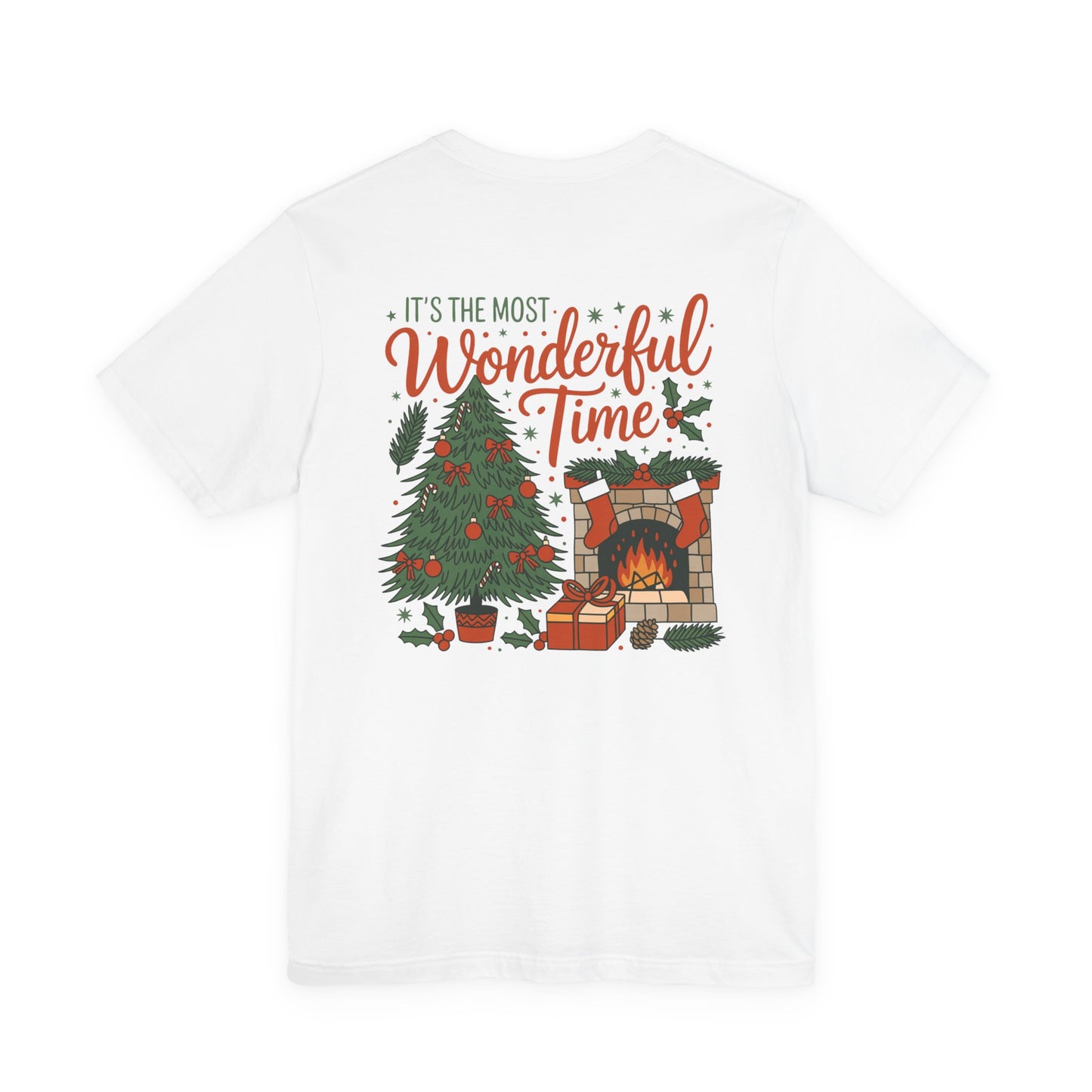 It’s The Most Wonderful Time Tee – Cozy Christmas Graphic Shirt