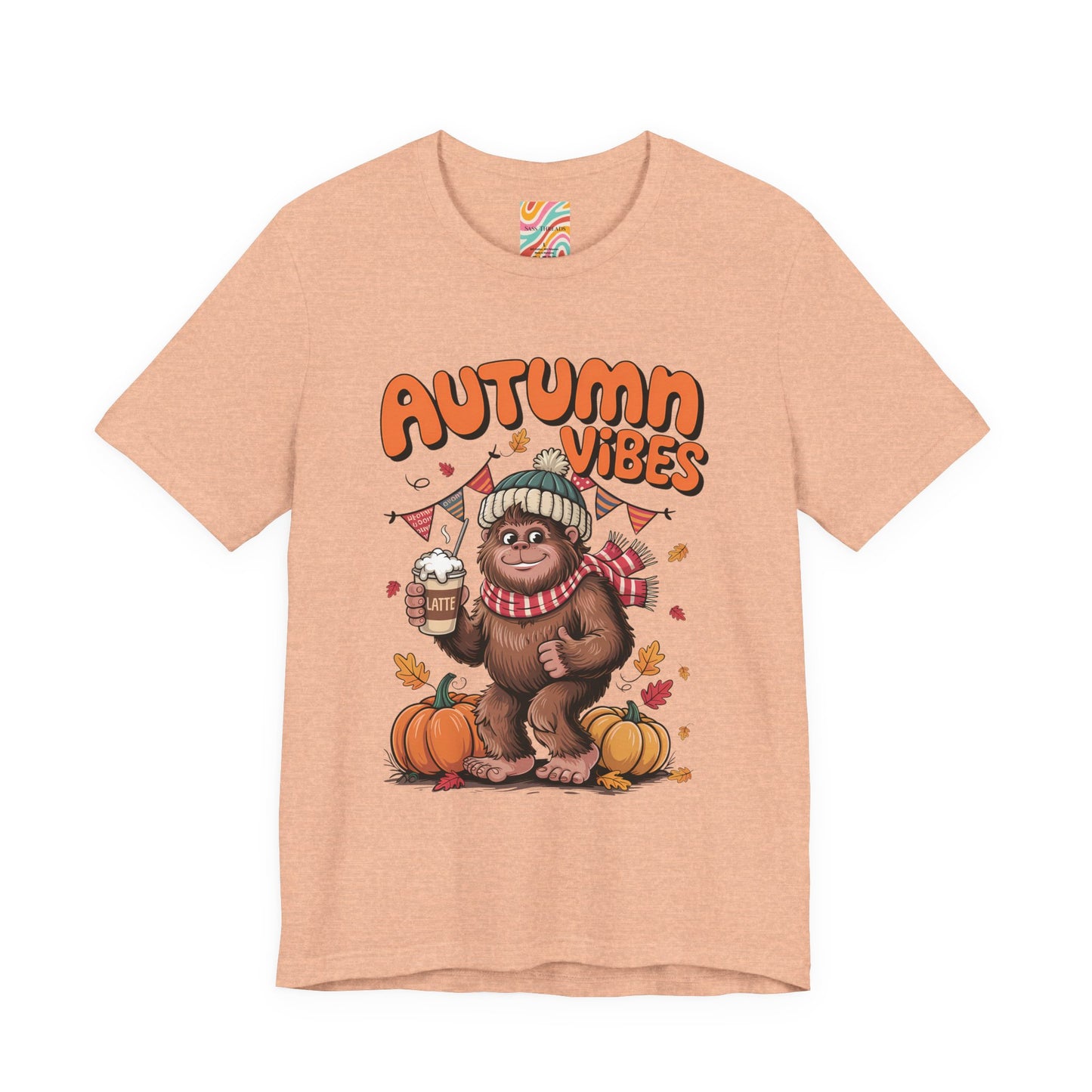 Autumn Vibes Unisex Tee, Fall Fashion T-Shirt