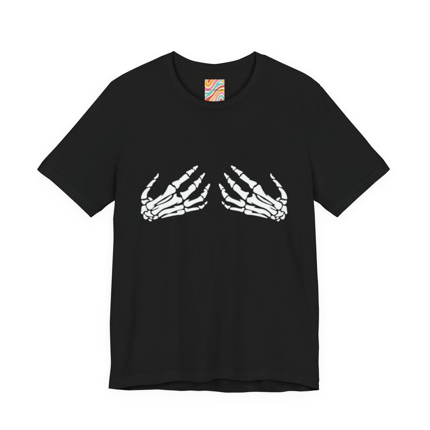 Skeleton Hands T shirt
