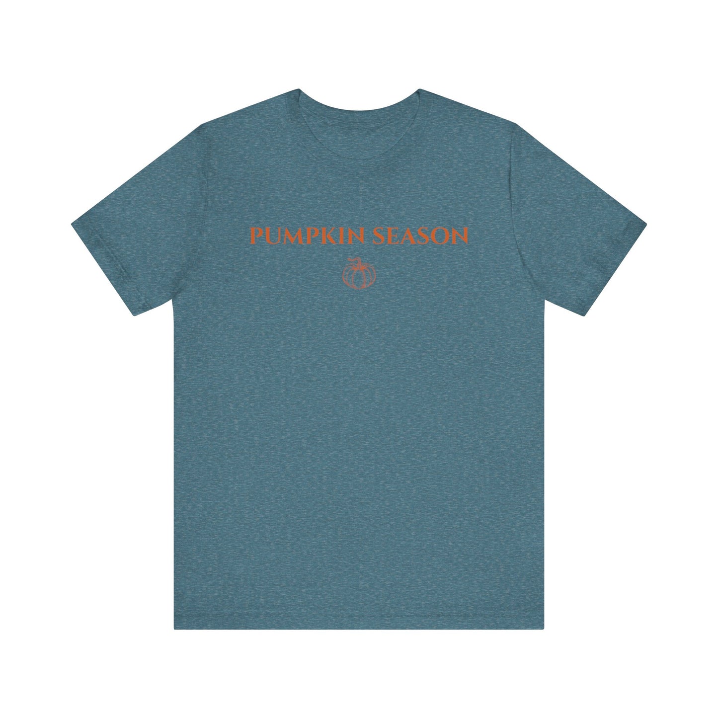 Pumpkin Season Unisex Tee - Perfect for Fall, Halloween, Cozy Comfort, Autumn Wardrobe, Casual Style