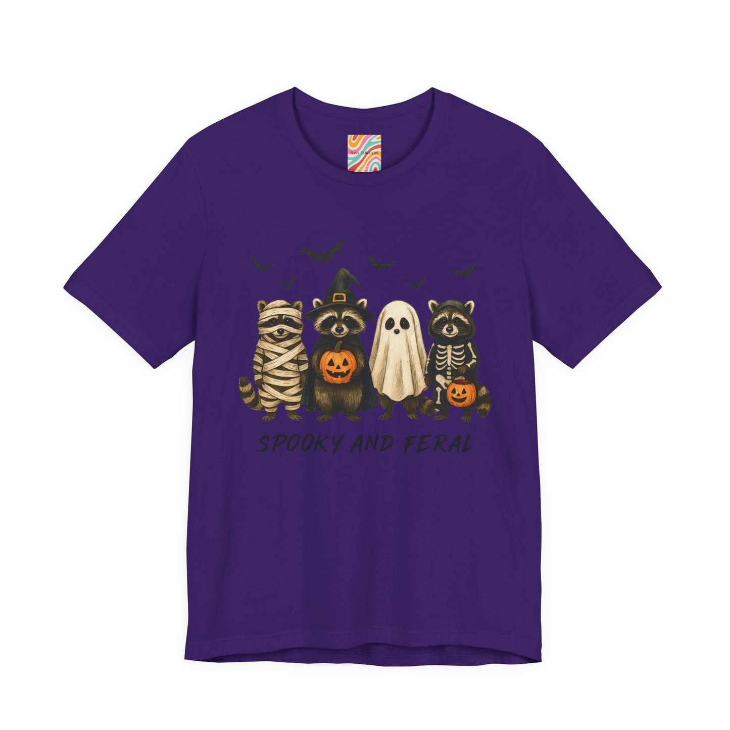 Spooky & Feral Halloween T shirt