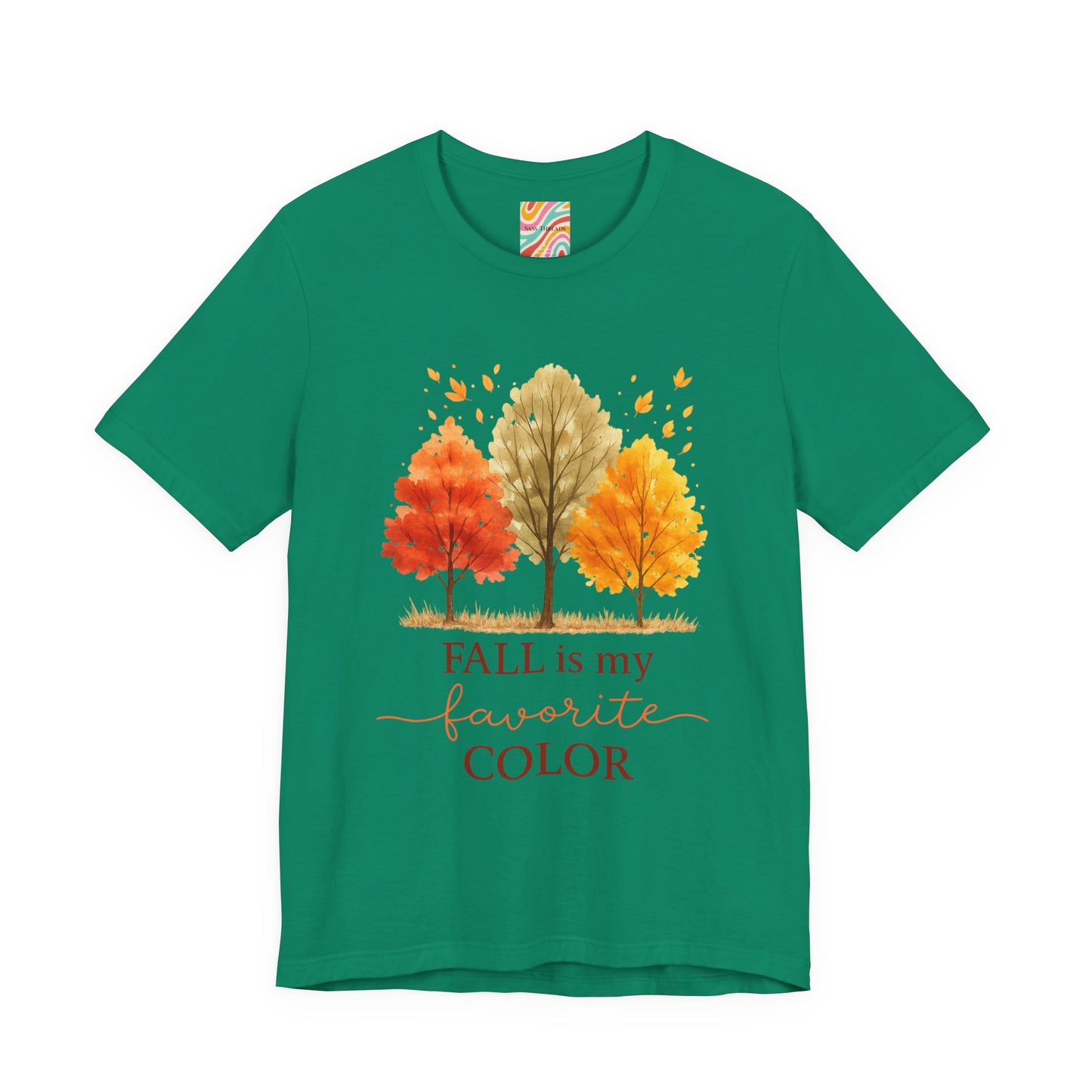 Fall is my favorite color Unisex Jersey Short Sleeve Tee