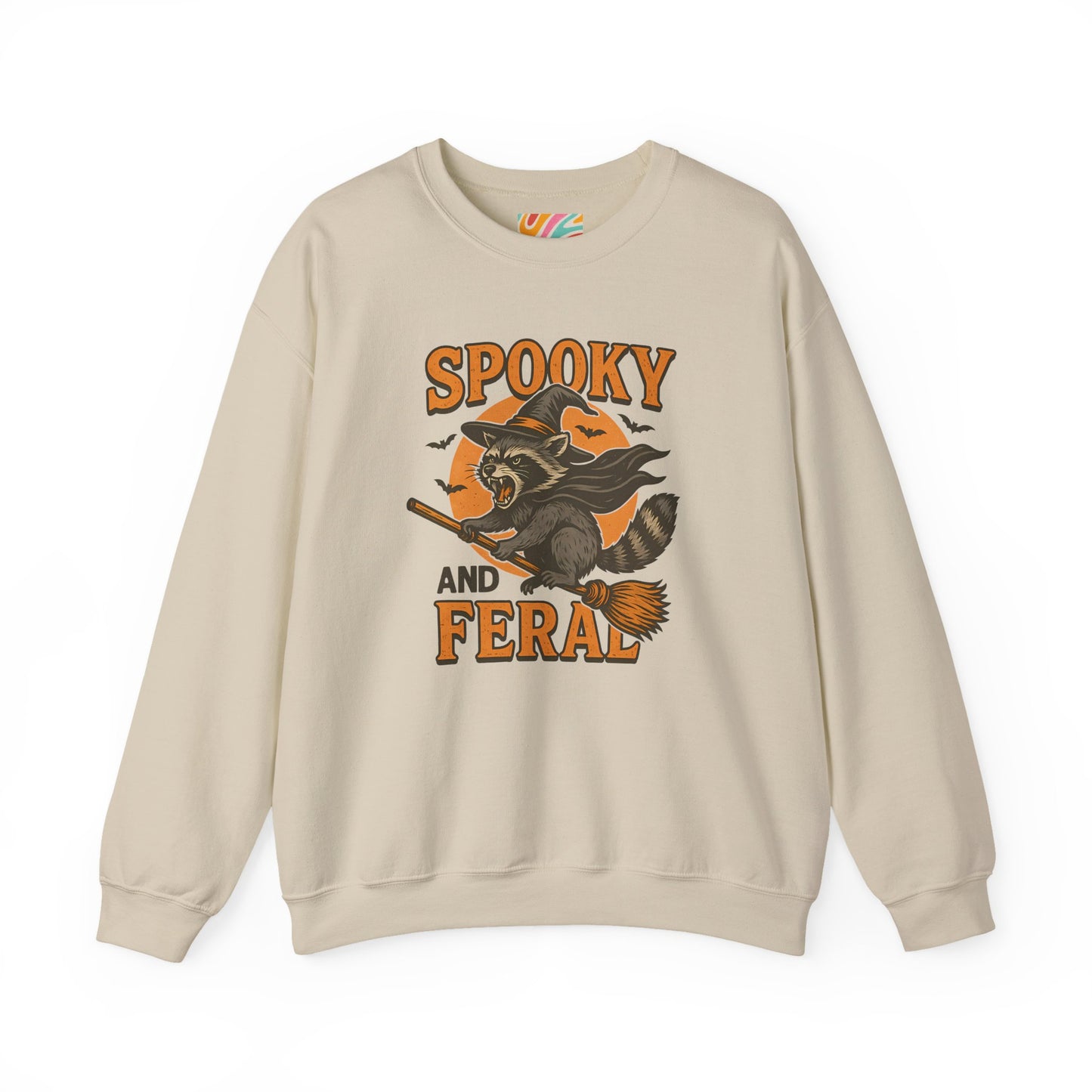 Spooky and Feral Racoon Sweatshirt