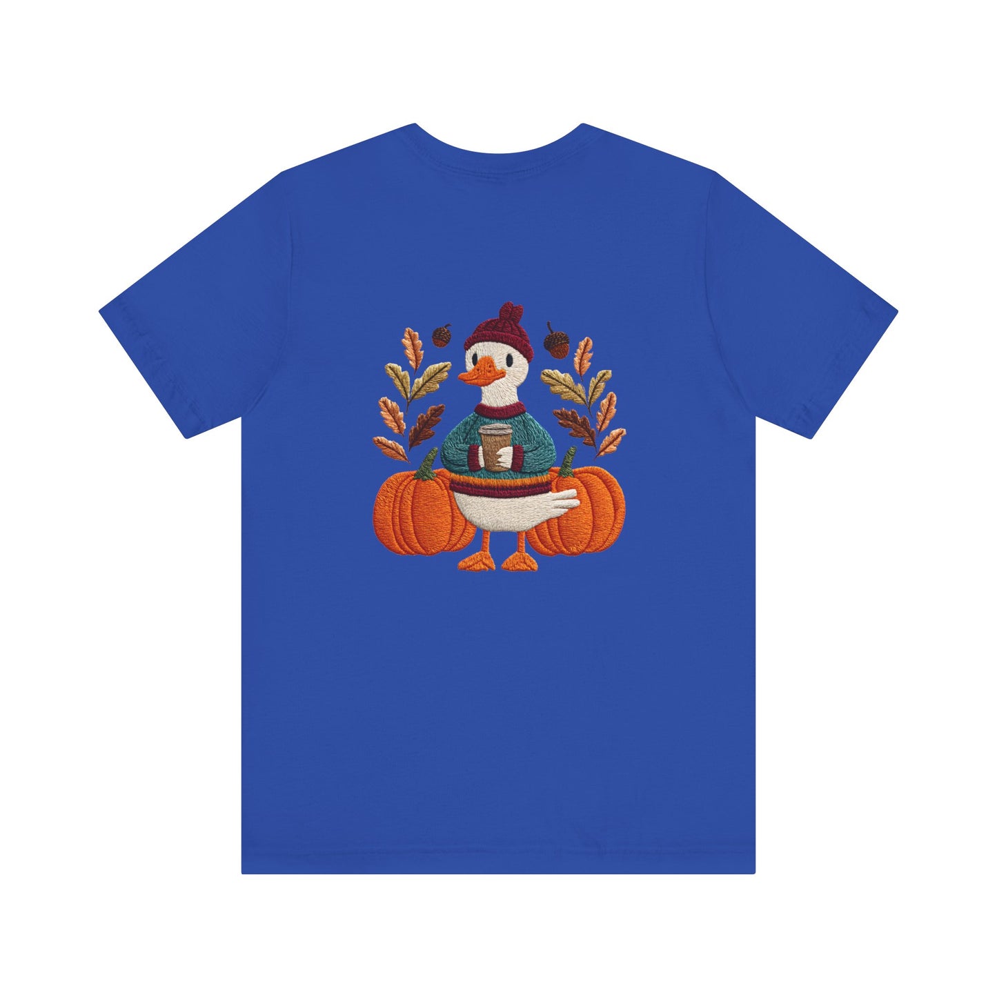 Autumn Goose Graphic Tee | Fall Sweatshirt, Cute Animal Shirt, Thanksgiving Gift, Cozy Apparel, Pumpkin Decor