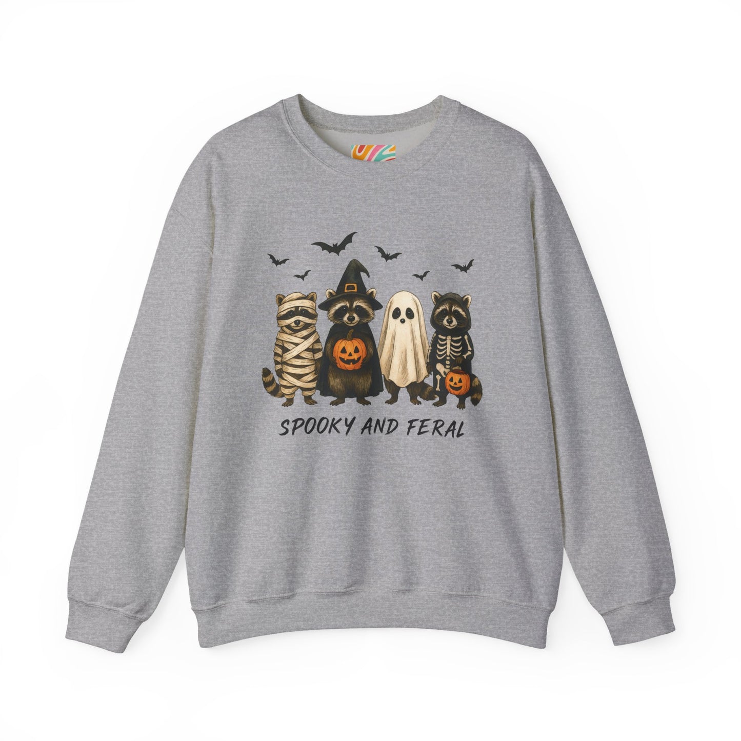 Spooky and Feral Halloween Sweatshirt