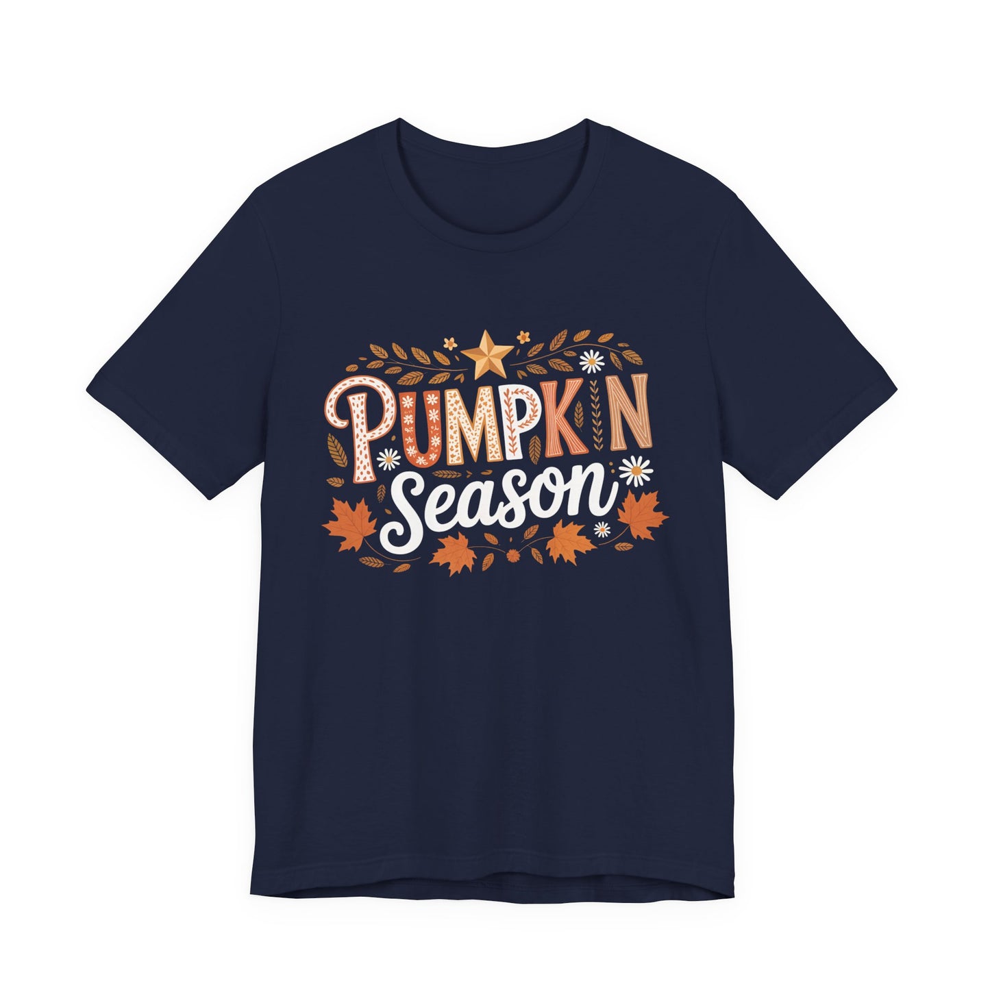 Fall Pumpkin Season Unisex Tee | Harvest Celebration Shirt, Autumn Vibes Shirt, Halloween Outfit, Thanksgiving Gift, Cozy Tee