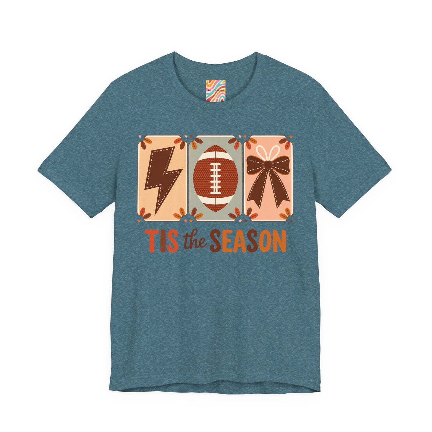 Festive Football T-Shirt | Unisex Jersey Tee for Game Day