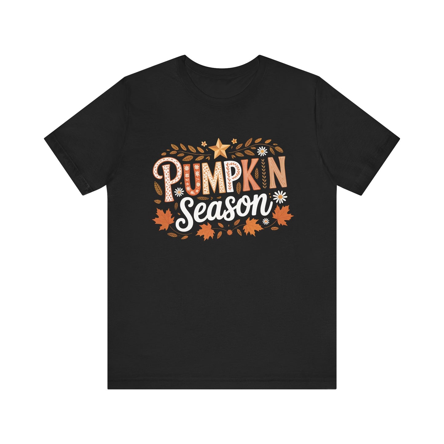 Fall Pumpkin Season Unisex Tee | Harvest Celebration Shirt, Autumn Vibes Shirt, Halloween Outfit, Thanksgiving Gift, Cozy Tee