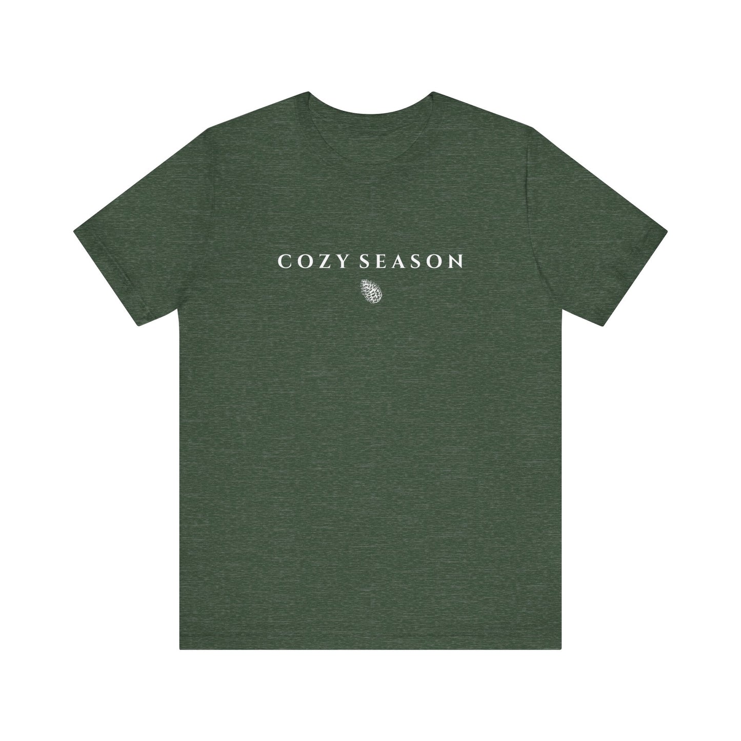 Cozy Season Unisex Tee, Relaxed Fit Shirt, Fall Apparel, Casual Gift for Her/Him
