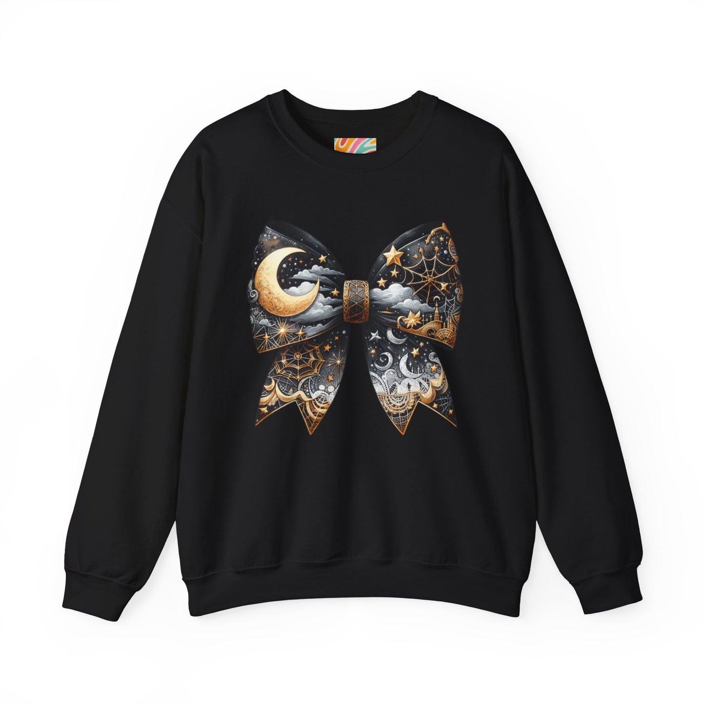 Celestial Halloween Bow Sweatshirt