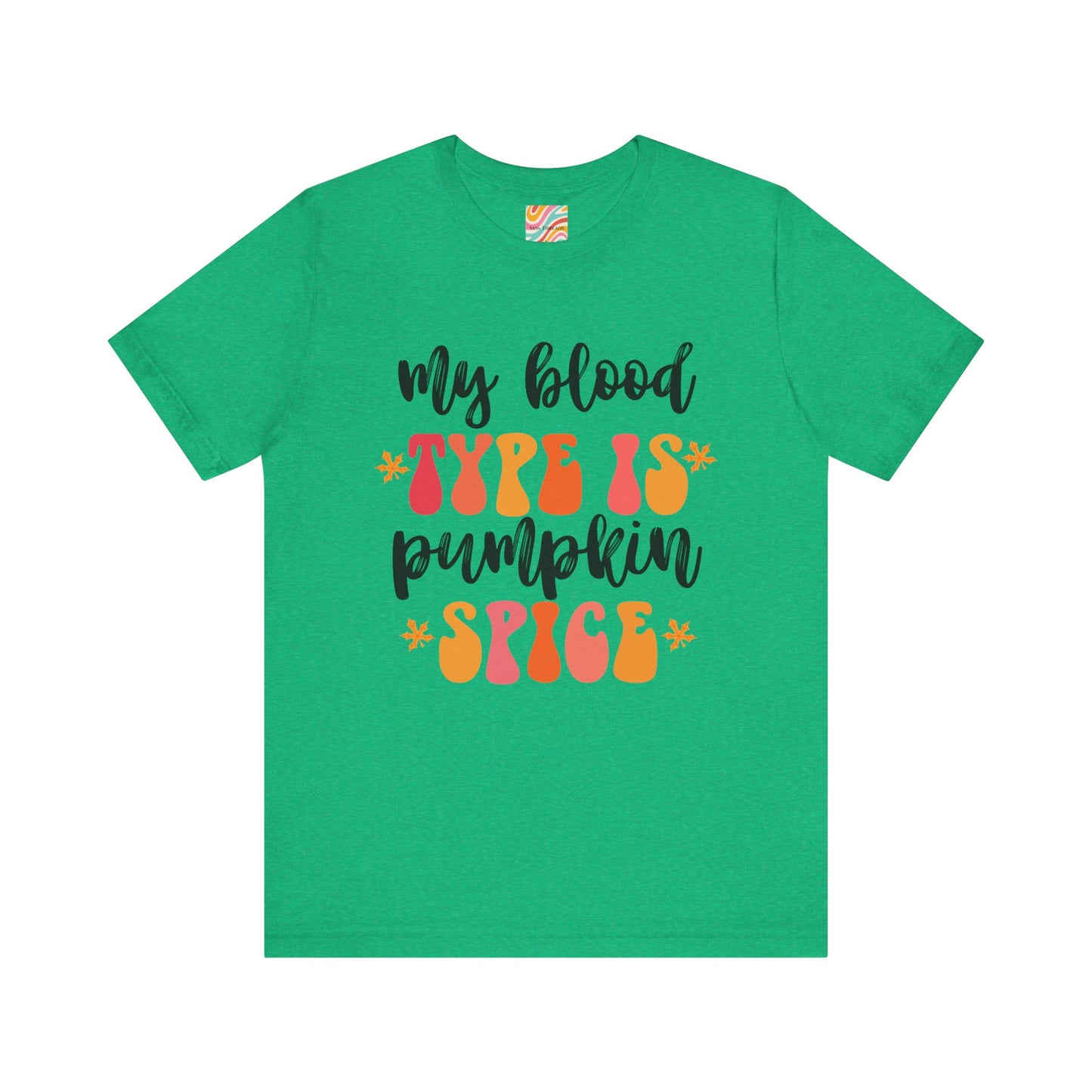 Pumpkin Spice Tee, Fun Fall T-Shirt, Unisex Jersey Short Sleeve Tee, Halloween Apparel