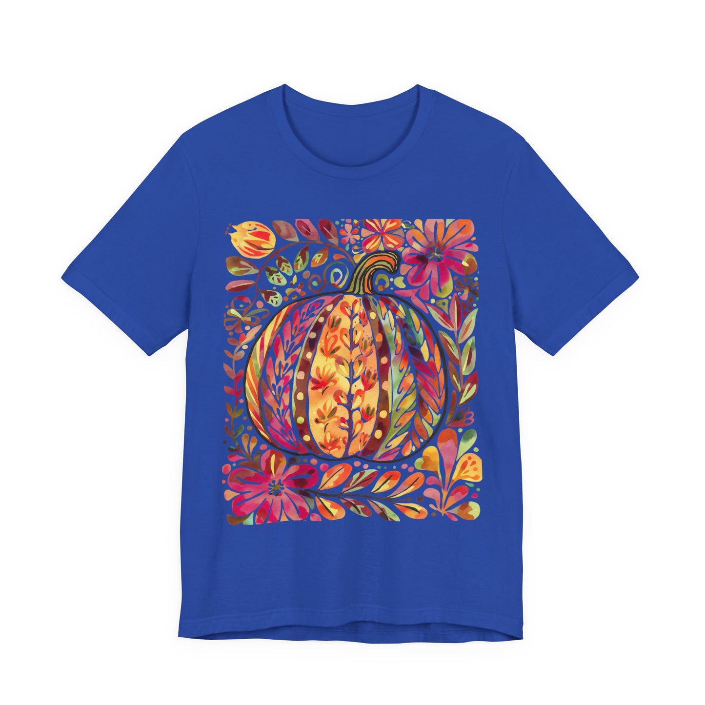 Autumn Pumpkin Graphic Tee, Fall T-Shirt, Halloween Apparel, Thanksgiving Gift