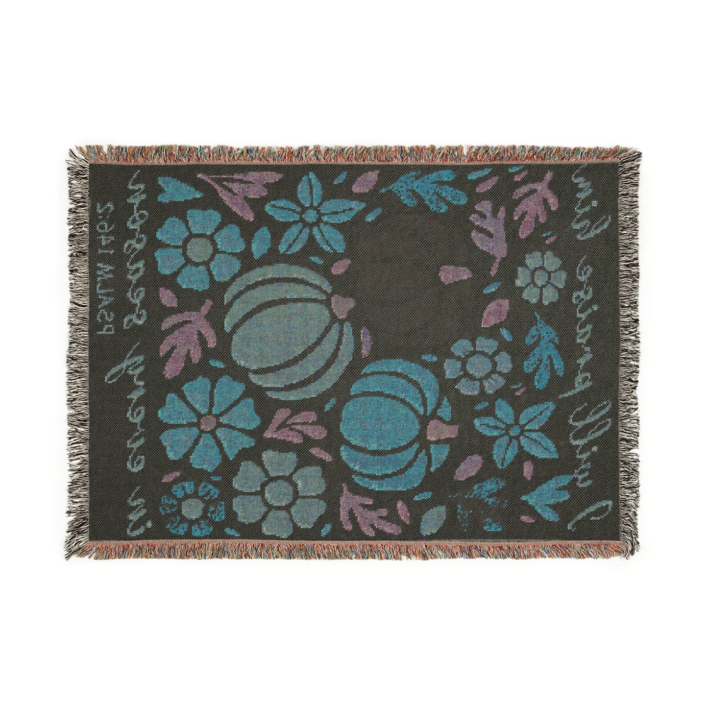 "In Every Season" Woven Throw Blanket – Psalm 145:2 Fall Decor