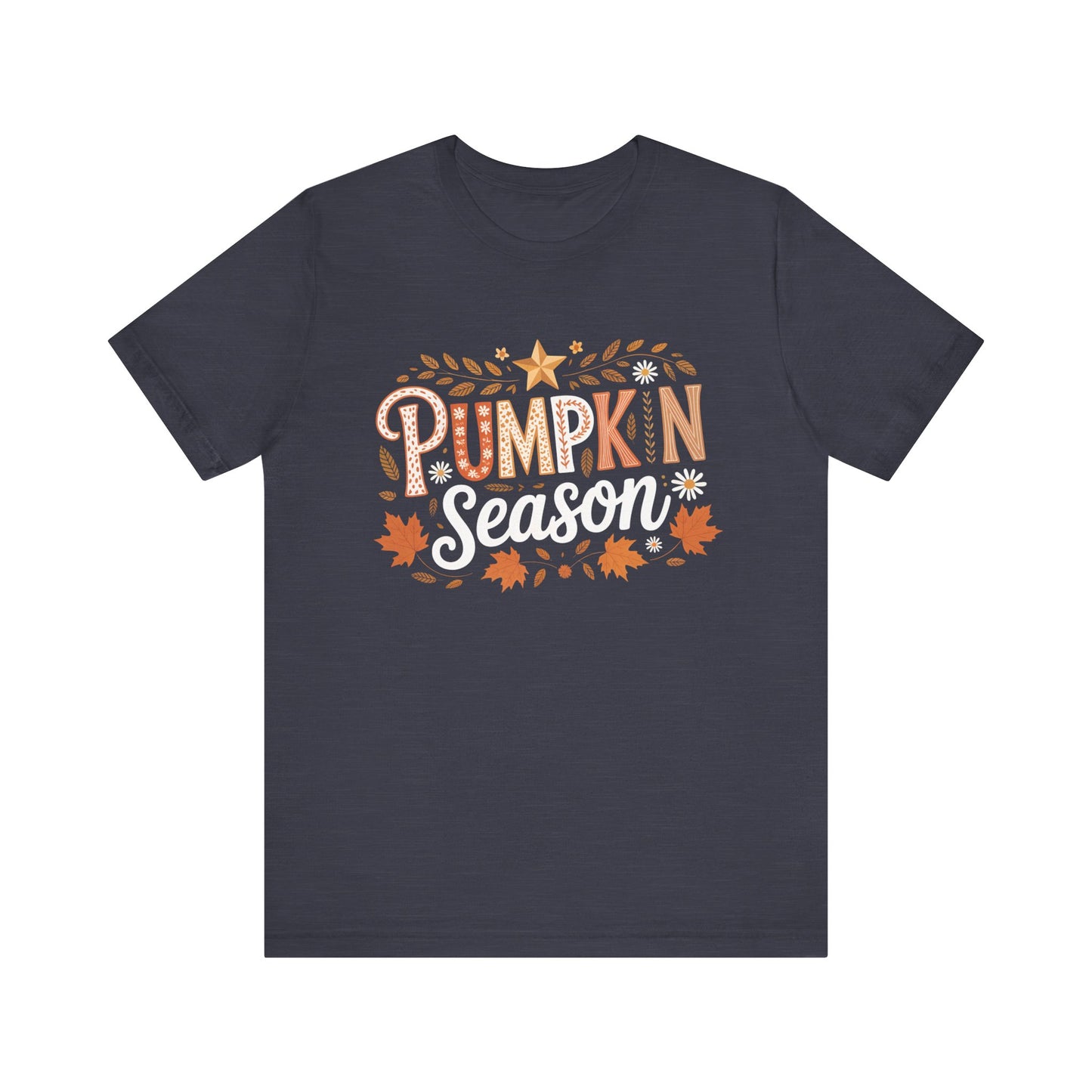 Fall Pumpkin Season Unisex Tee | Harvest Celebration Shirt, Autumn Vibes Shirt, Halloween Outfit, Thanksgiving Gift, Cozy Tee