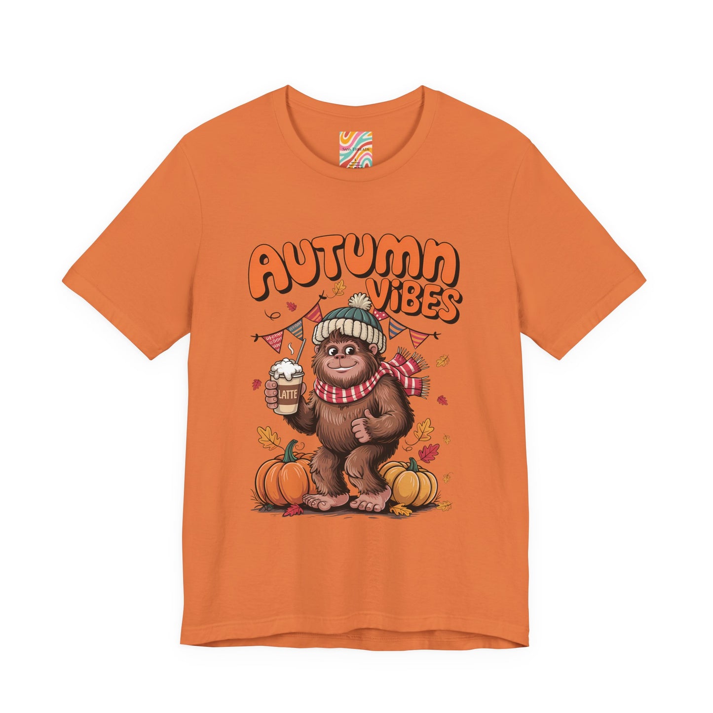 Autumn Vibes Unisex Tee, Fall Fashion T-Shirt