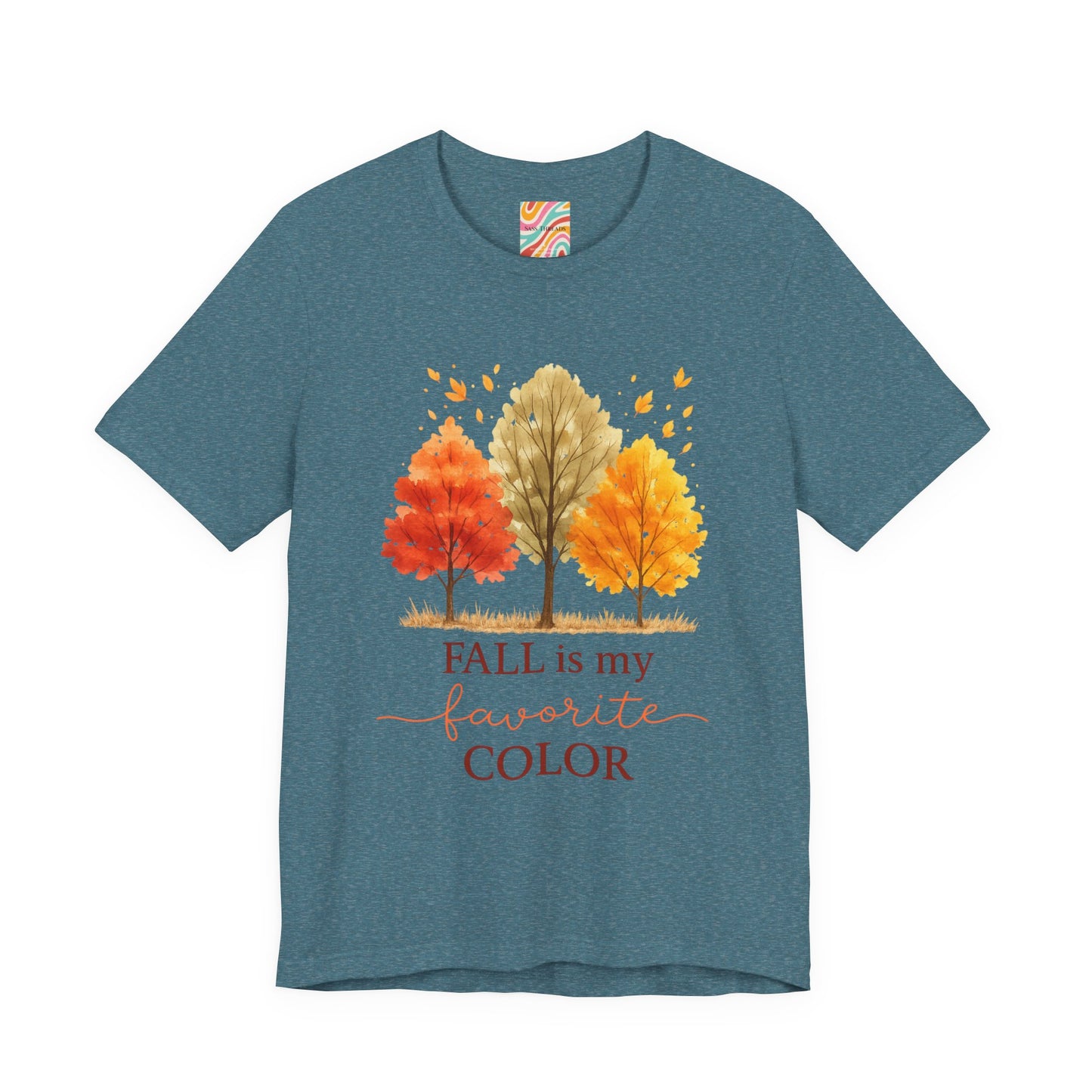 Fall is my favorite color Unisex Jersey Short Sleeve Tee
