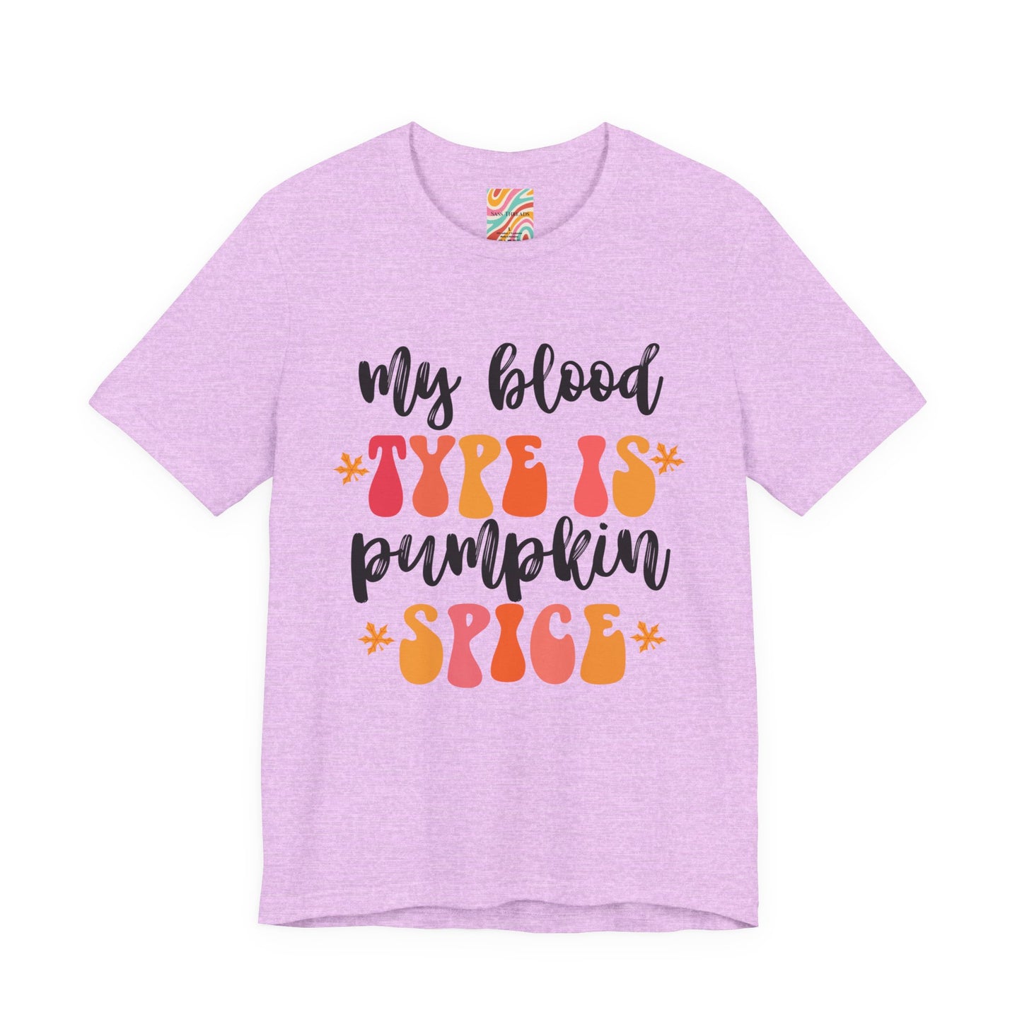 Pumpkin Spice Tee, Fun Fall T-Shirt, Unisex Jersey Short Sleeve Tee, Halloween Apparel