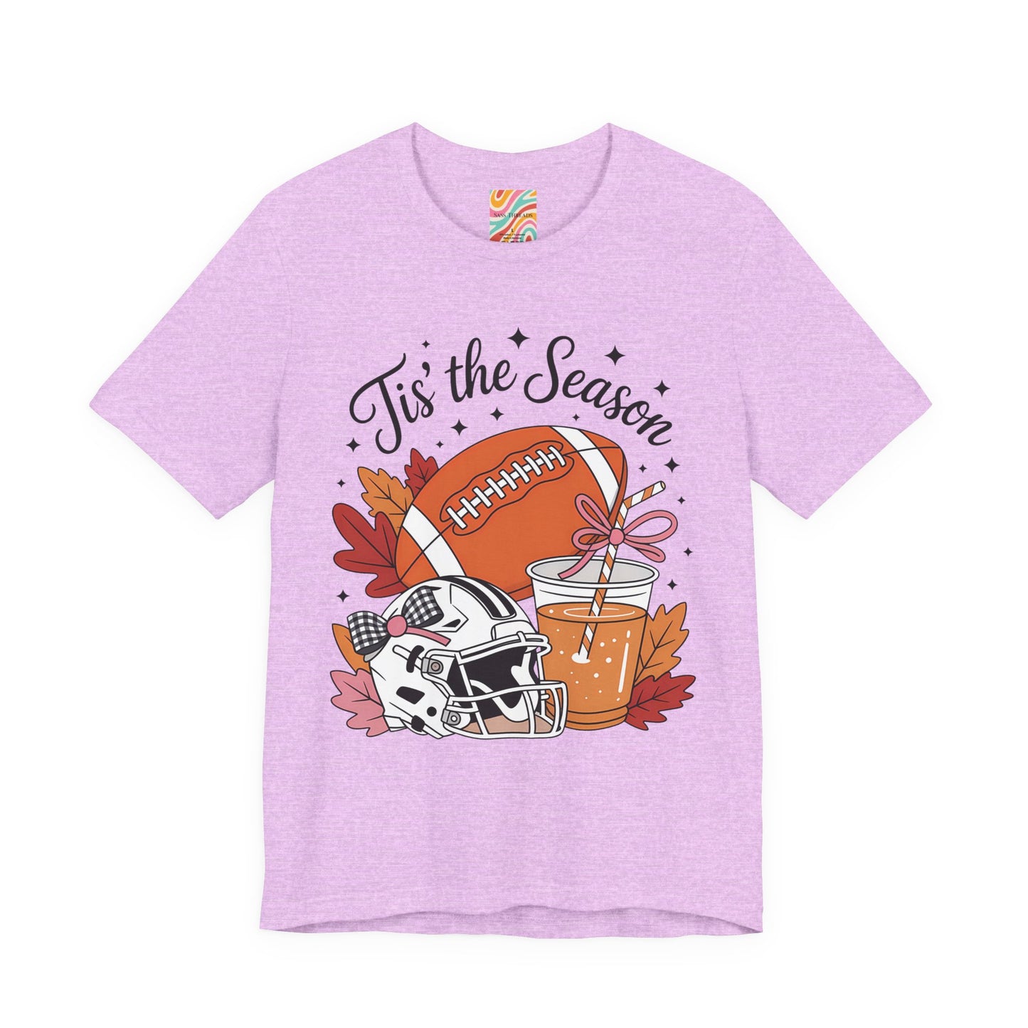 Football Season Tee, Unisex Jersey Short Sleeve Tee, Fall Shirt, Pumpkin Spice, Autumn Fashion, Game Day Apparel