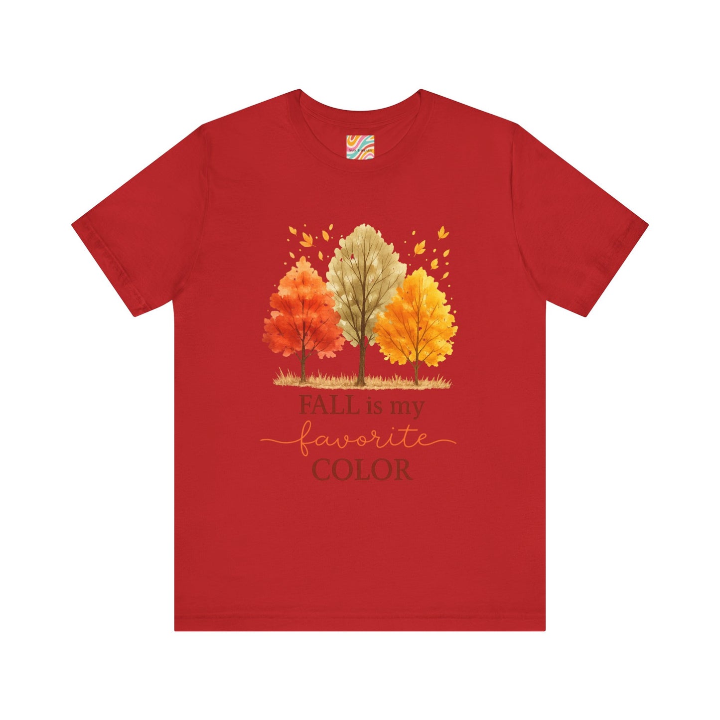 Fall is my favorite color Unisex Jersey Short Sleeve Tee