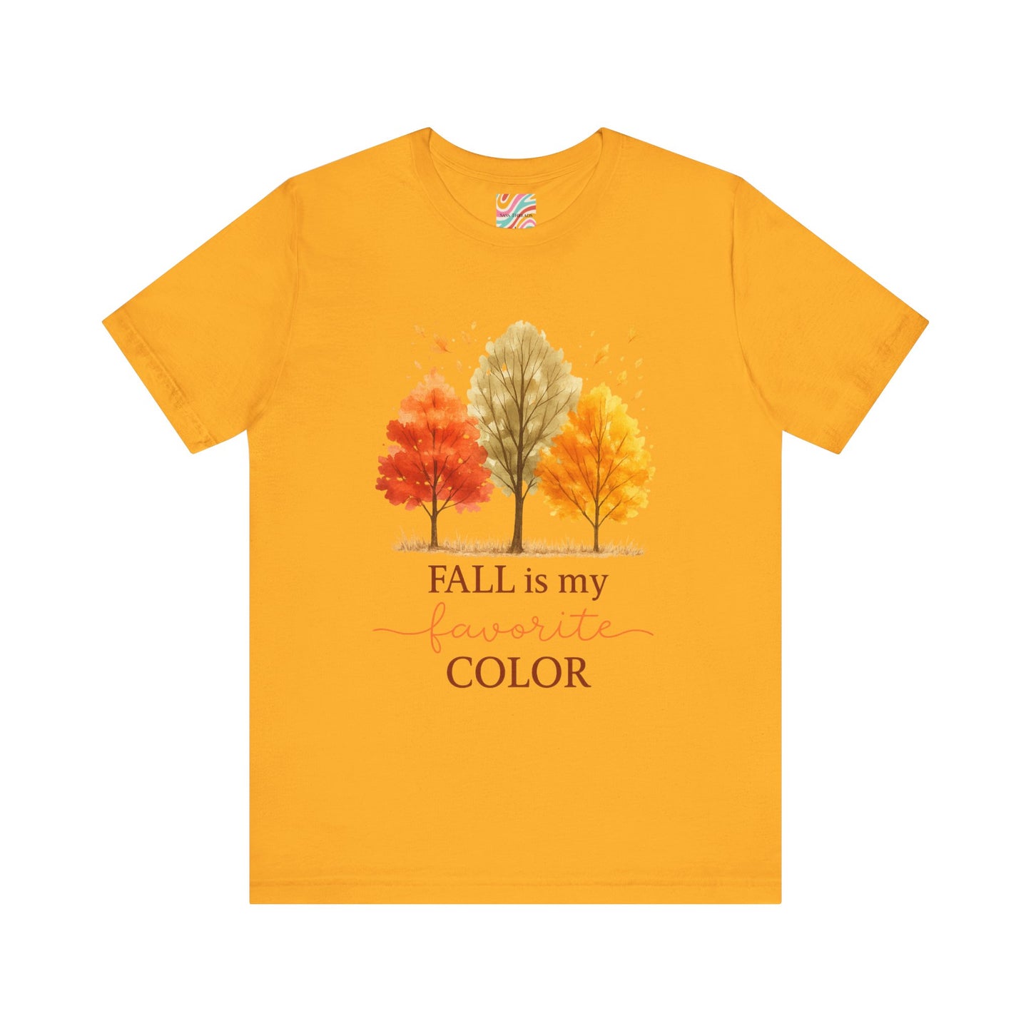 Fall is my favorite color Unisex Jersey Short Sleeve Tee