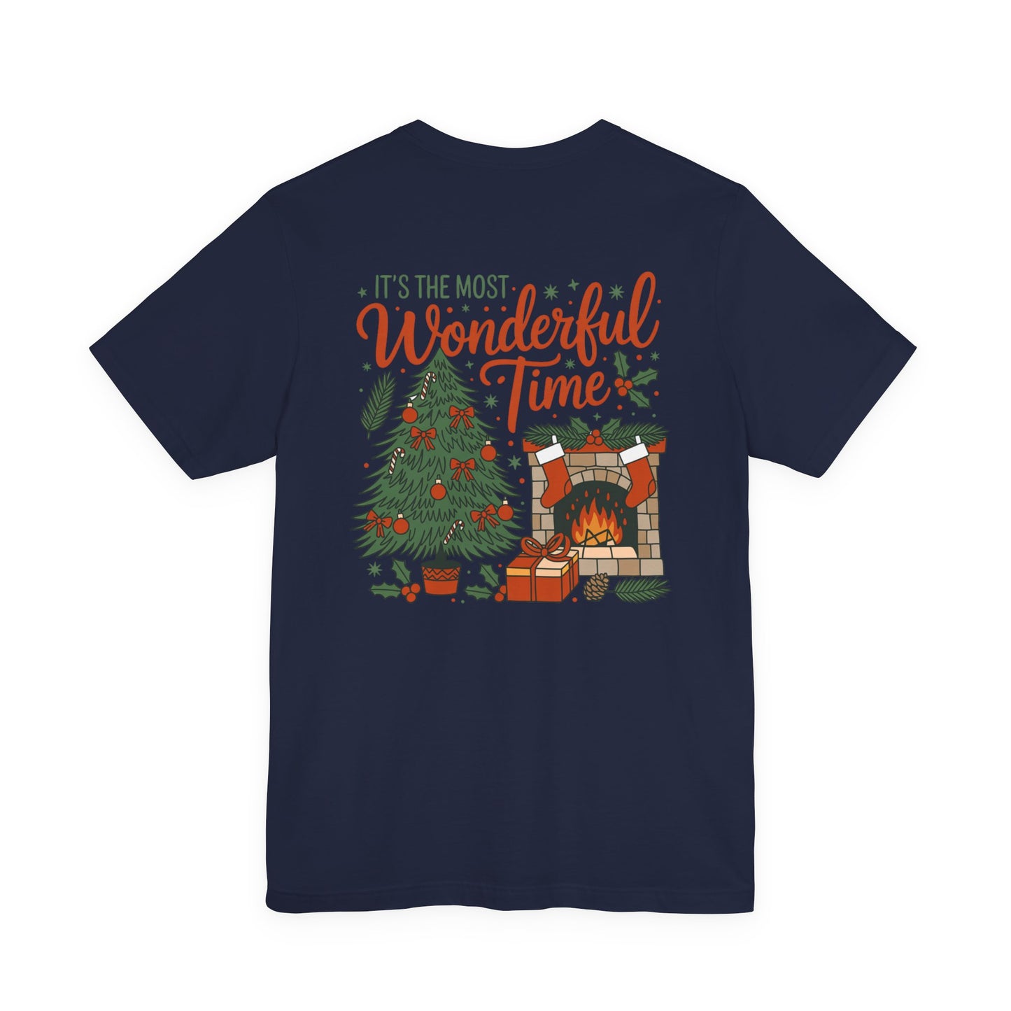 It’s The Most Wonderful Time Tee – Cozy Christmas Graphic Shirt