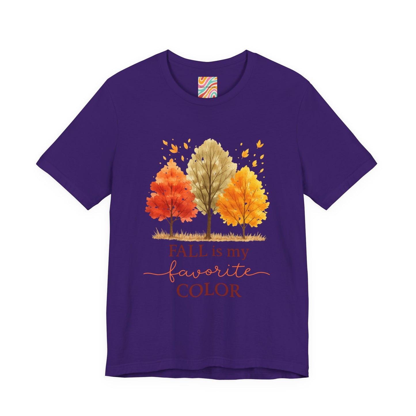 Fall is my favorite color Unisex Jersey Short Sleeve Tee