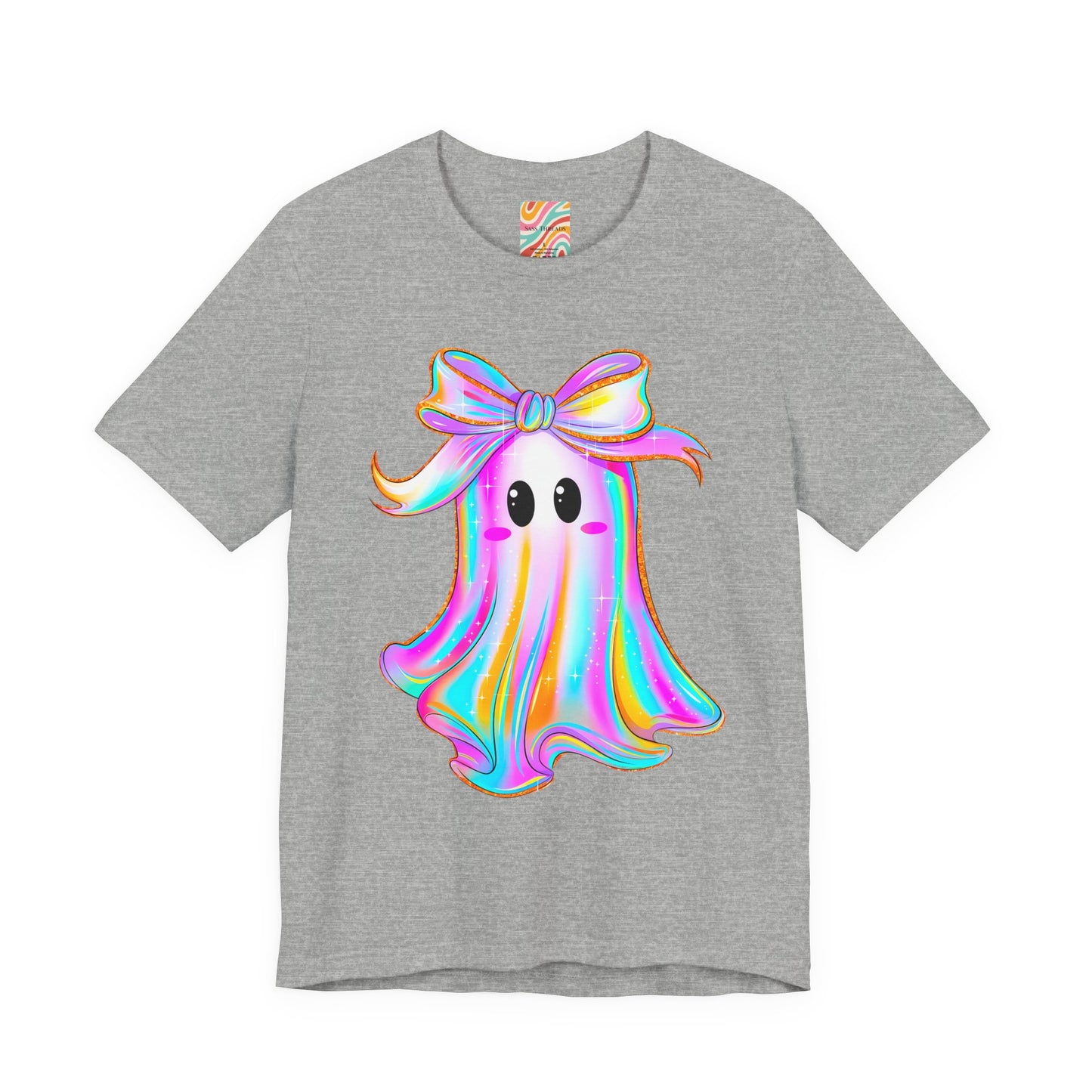 Rainbow Ghost T shirt