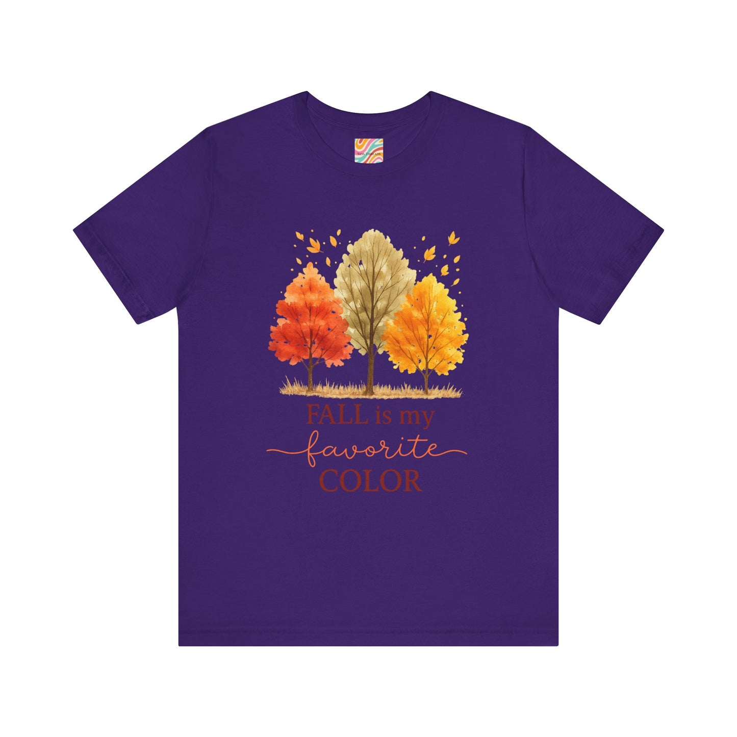 Fall is my favorite color Unisex Jersey Short Sleeve Tee