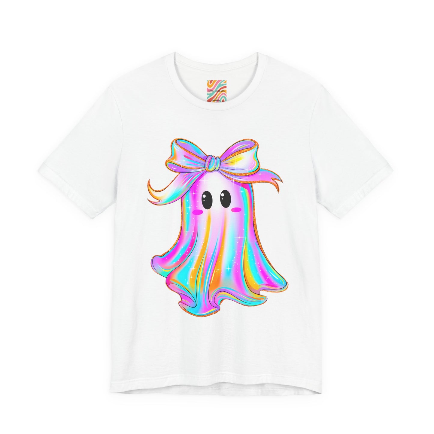 Rainbow Ghost T shirt