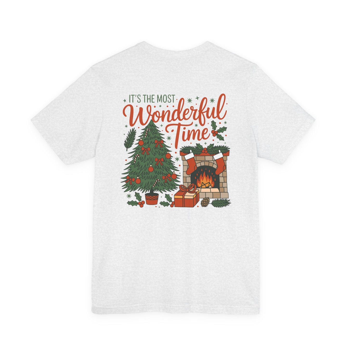 It’s The Most Wonderful Time Tee – Cozy Christmas Graphic Shirt