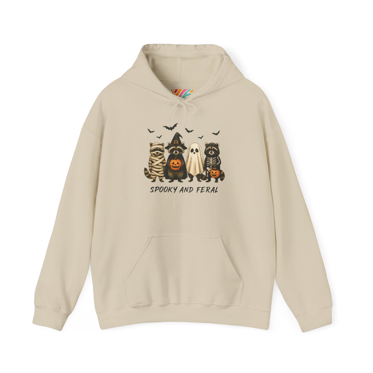 Spooky and Feral Halloween Hoodie