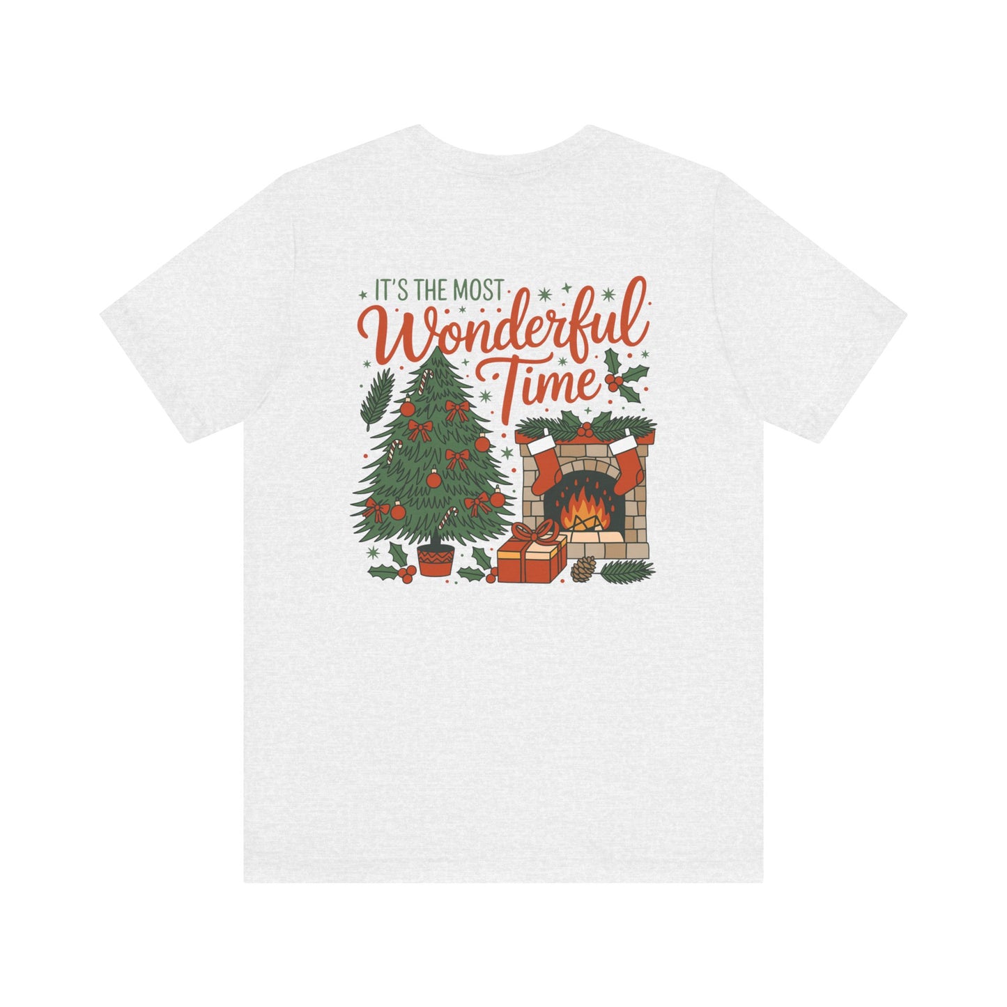 It’s The Most Wonderful Time Tee – Cozy Christmas Graphic Shirt