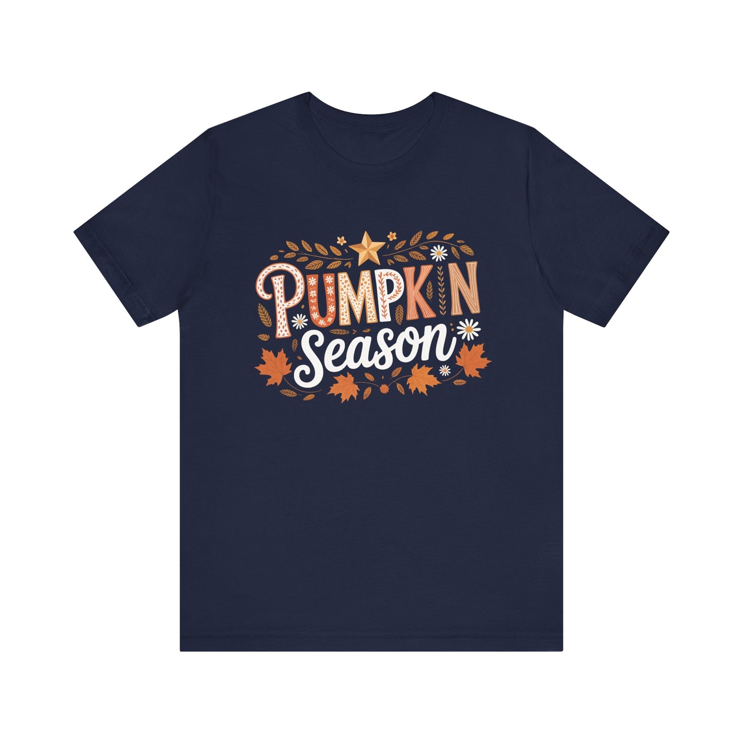 Fall Pumpkin Season Unisex Tee | Harvest Celebration Shirt, Autumn Vibes Shirt, Halloween Outfit, Thanksgiving Gift, Cozy Tee