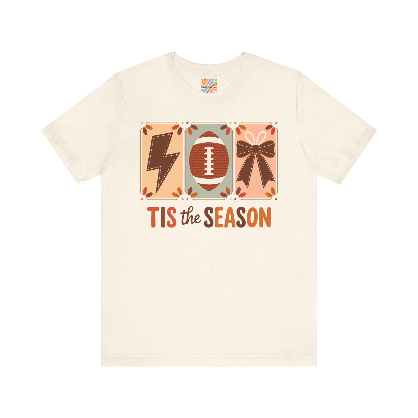 Festive Football T-Shirt | Unisex Jersey Tee for Game Day