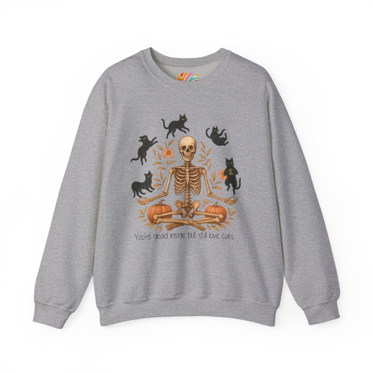 Skeleton & Cats Sweatshirt