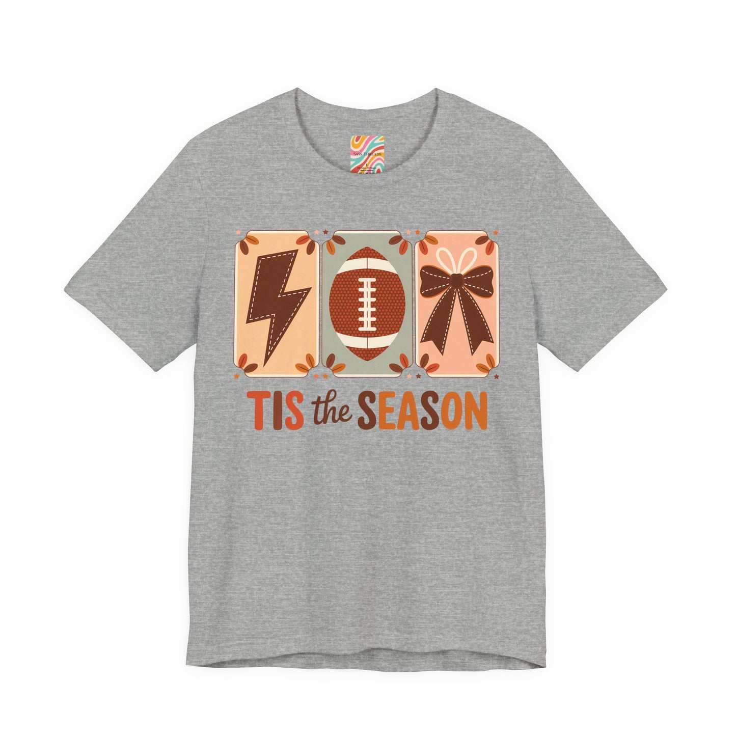 Festive Football T-Shirt | Unisex Jersey Tee for Game Day