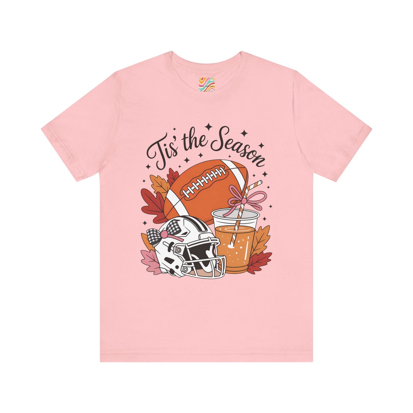 Football Season Tee, Unisex Jersey Short Sleeve Tee, Fall Shirt, Pumpkin Spice, Autumn Fashion, Game Day Apparel
