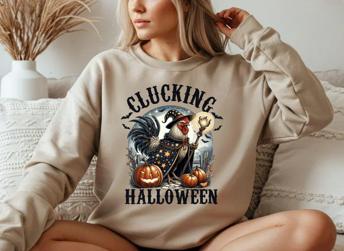 Clucking Halloween Sweatshirt