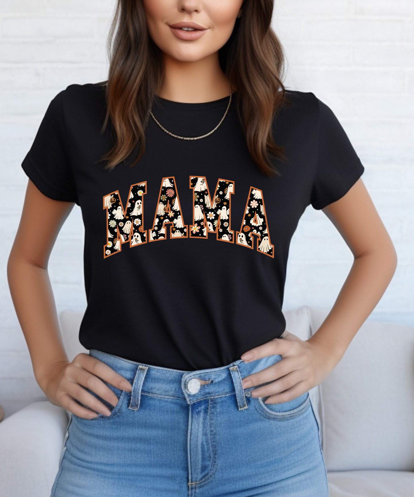 Mama Halloween T shirt