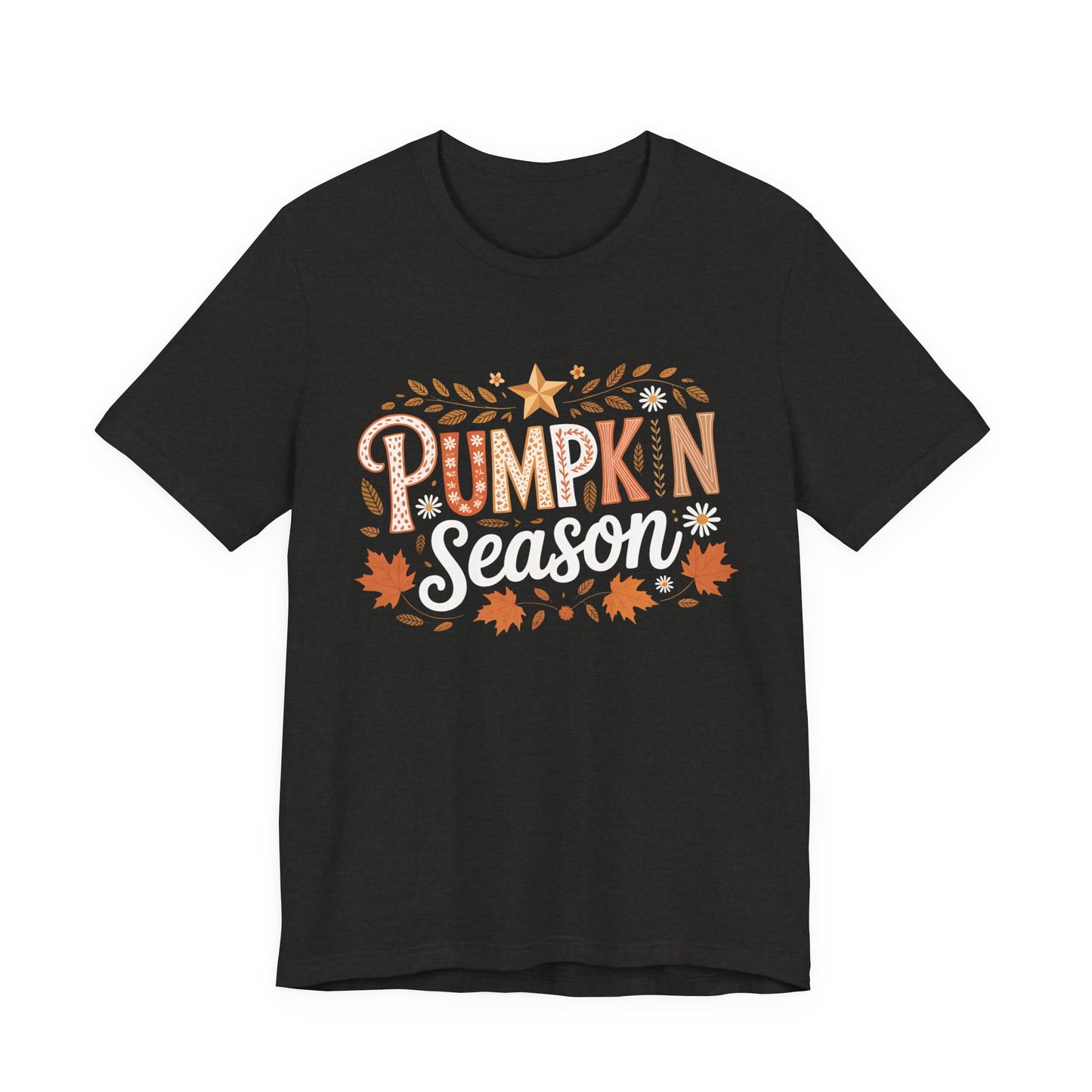 Fall Pumpkin Season Unisex Tee | Harvest Celebration Shirt, Autumn Vibes Shirt, Halloween Outfit, Thanksgiving Gift, Cozy Tee