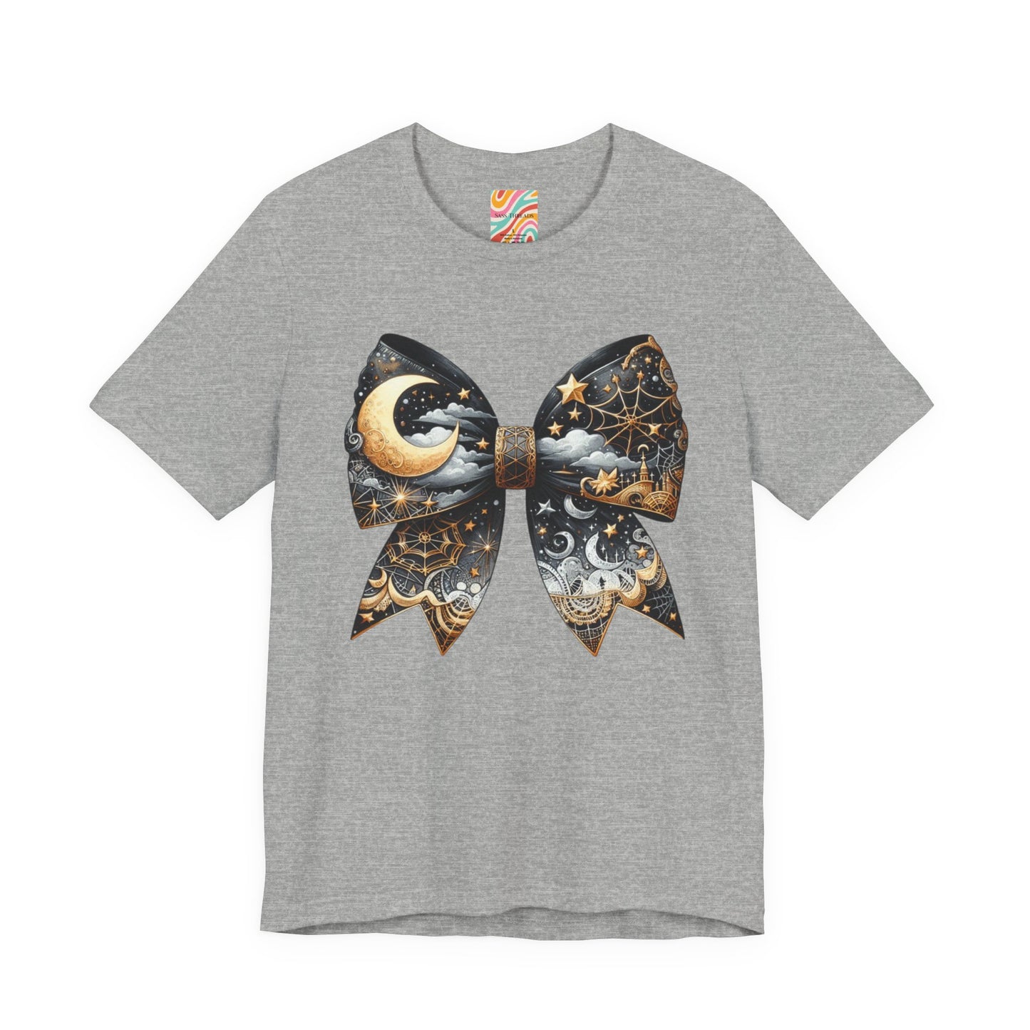 Celestial Halloween Bow T shirt