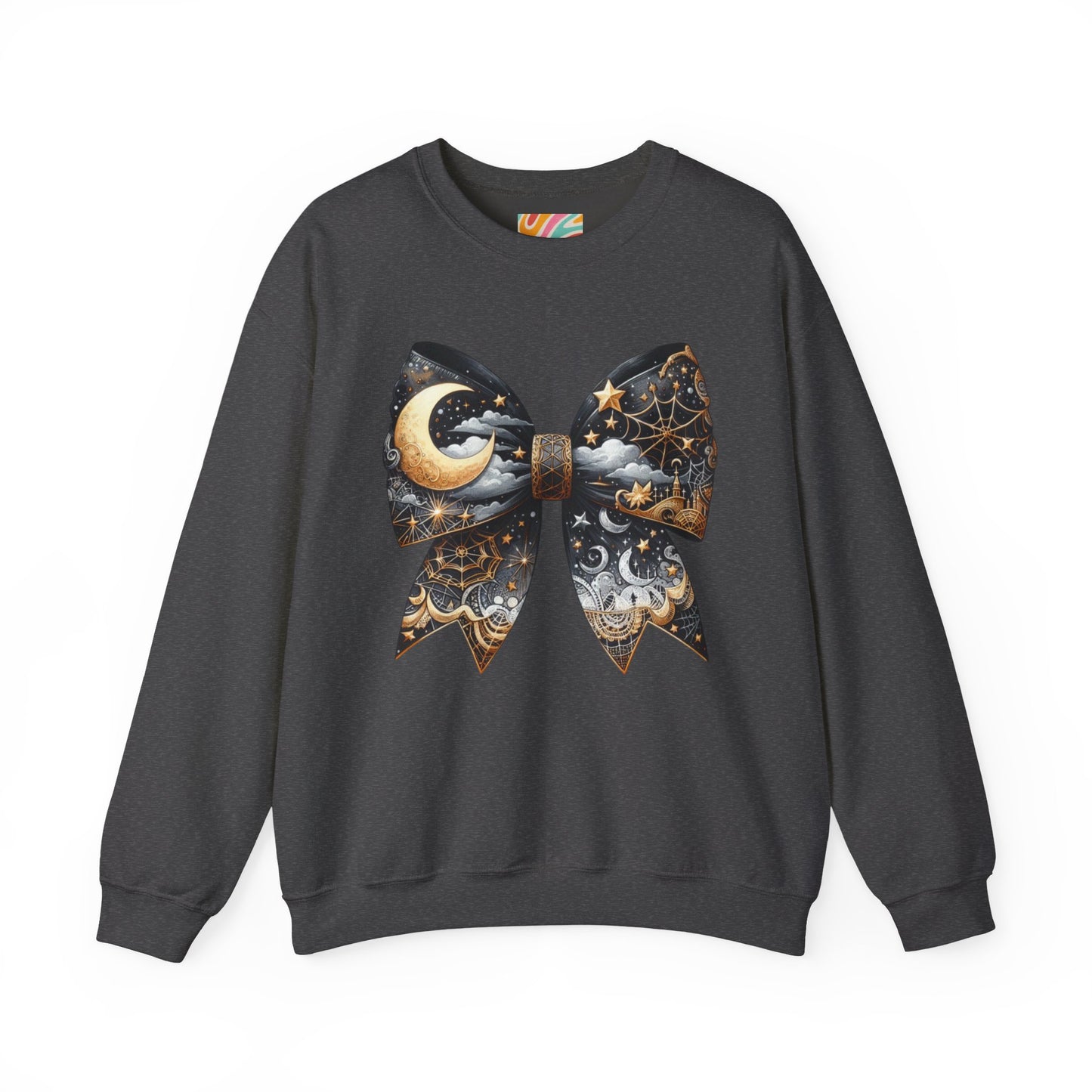 Celestial Halloween Bow Sweatshirt
