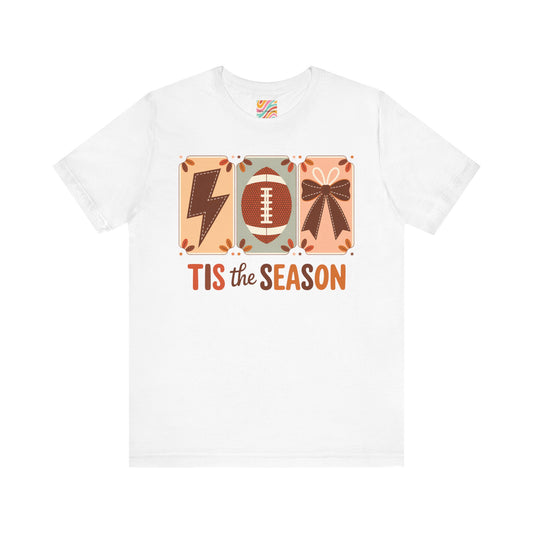 Festive Football T-Shirt | Unisex Jersey Tee for Game Day
