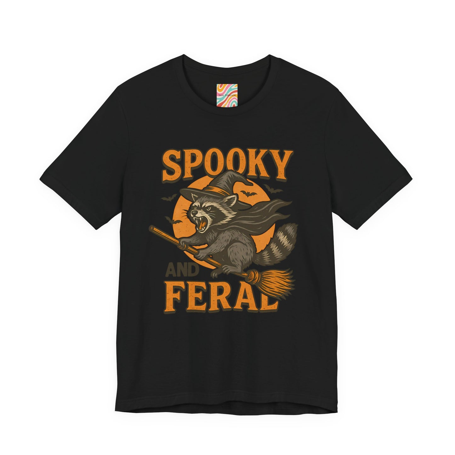Spooky and Feral Racoon T shirt