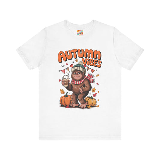 Autumn Vibes Unisex Tee, Fall Fashion T-Shirt