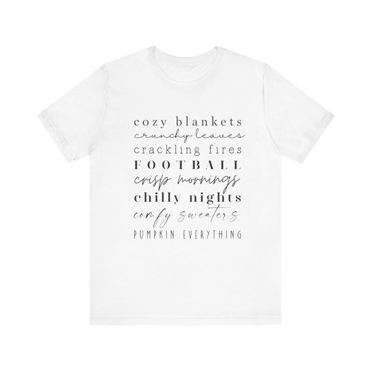 Fall Vibes Tee | Cozy Everyday Wear, Gift for Autumn Lovers, Perfect for Halloween & Thanksgiving, Unisex Casual Shirt